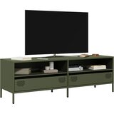 vidaXL TV ormarić maslinastozeleni 135 x 39 x 43,5 cm čelični | shoptok.hr