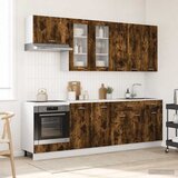 Kuhinjska jedinica LYON 8 pcs Dimljeni hrast Konstruirano drvo | shoptok.hr