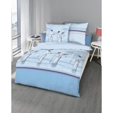 Kaeppel posteljnina mowen 140/200 cm mečkanka svetlo modra | Shoptok.si