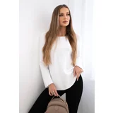 Kesi Włoski Crew neck sweater white