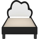  Posteljica za malčke z vzglavjem Črna 70 x 140 cm PU, (5000105067) | Shoptok.si