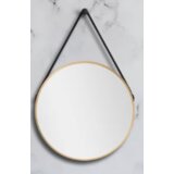 Ceramica lux Ogledalo alu-ram fi 70, gold, bez led-a, sa kožnim kaišem - CL17 300042 | ePonuda.com