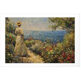  Plakat - Nostalgic impression - a pensive woman contemplating 60x40 Bez okvira s margom | shoptok.hr