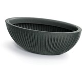 Microcer Saksija Latia Oval 58cm - granit intenziv 462GR | Eponuda.com