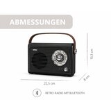 Silva Schneider Mono 1966 BT črna Retro Radio, Aux vhod, USB, bralnik SD kartice | Shoptok.si