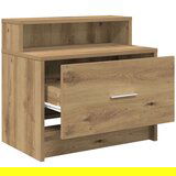 vidaXL Noćni ormarići s ladicom 2 kom artisan hrast 51x31x47 cm | shoptok.hr