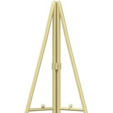  Metalna božićna jelka KUOPIO 140 cm Čelik Zlatno - 140 cm Zlatno bez LED svjetala | shoptok.hr