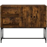  Komoda boja dimljenog hrasta 100x40x79 5 cm konstruirano drvo | shoptok.hr
