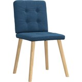 vidaXL Jedilni stoli 2 kosa modro blago | Shoptok.si