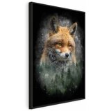  Slika - Forest Life (1 Part) Vertical 60x90 U crnom drvenom okviru | shoptok.hr