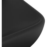  Luksuzni pravokutni umivaonik mat crni 71 x 38 cm keramički | Eponuda.ba
