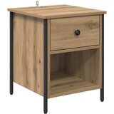 vidaXL Nočna omarica artisan hrast 40 x 42 x 50 cm Konstruiran les, (5000069753) Cene