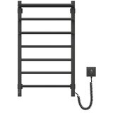  Električni sušač za peškire sa termostatom FORTIS 155W 80x48 cm crni, desni | Eponuda.com