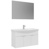 Hanah home Kupatilski ormarić sa umivaonikom i ogledalom (2 komada) Purus 100 330 | Eponuda.com