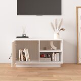 TV ormarić bijeli 70 x 34 x 40 cm od masivne borovine | Eponuda.ba