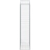  Gabionska košara s lukom 100x50x220/240 cm pocinčano željezo | shoptok.hr