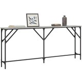  Konzolni stol siva boja hrasta 180x23x75 cm konstruirano drvo | shoptok.hr