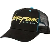 CYBERPUNK 2077 CYBERPUNKER TRUCKER HAT BLACK/BLUE