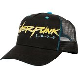 Jinx Cyberpunk 2077 Cyberpunker Trucker Kapa s šiltom Black/Blue Cene