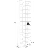 MID.YOU REGAL ZA ČEVLJE bela | Shoptok.si