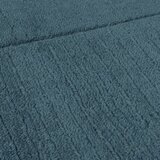 Flair Rugs Plavi ručno rađen vunen tepih 120x170 cm Textured Wool Border – | shoptok.hr