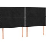 vidaXL okvir za krevet s uzglavljem crni 200x200 cm baršunasti | shoptok.hr
