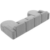 Makamii Svijetlo siva kutna garnitura od šenila (u obliku slova "U") Omao – | shoptok.hr