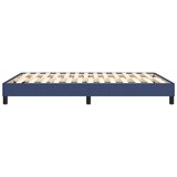  Za krevet s oprugama plavi 140 x 190 cm od tkanine | shoptok.hr