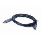 VIDEO adapter kabl Type-C to DisplayPort, space grey, 1.8 m, 4K 60 Hz, GEMBIRD CC-USB3C-DPF-01-6 | Eponuda.ba