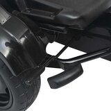  Go Kart sa Pedalama i Podesivim Sjedalom Crni | shoptok.hr
