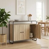  Komoda Hrast sonoma 102 x 35 x 75 cm Konstruirano drvo Slike