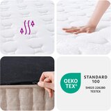  Madrac s džepičastim oprugama srednji 90 x 200 cm | shoptok.hr
