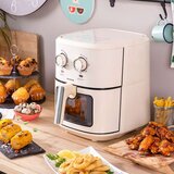  Friteza na Zrak InnovaGoods Vynner Pro 6500 Krema 1700 W 6 5 L Nehrđajući Čelik | shoptok.hr