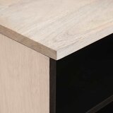 TV ormar Bjeli izbijeljeni 100 x 33 x 46 cm Čvrsto drvo manga | shoptok.hr