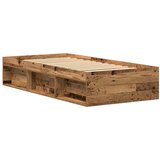  Okvir kreveta bez madraca staro drvo 75x190 cm | shoptok.hr