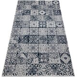 RugsX Preproge Preproga HEOS 78586 krem / modra PATCHWORK, 120x170 cm Bež | Shoptok.si