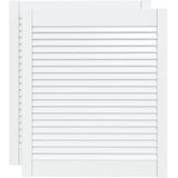  Vrata za ormarić rešetkasta 2 kom bijela 69 x 59,4 cm borovina | shoptok.hr