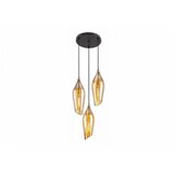 Rabalux Visilica Bellini E27 3x MAX 60W crna (72203) Cene