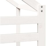 vidaXL Krov za dječji krevet bijeli 198 x 87 x 113 cm masivna borovina | shoptok.hr