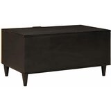  Kava Stol Crna i zlatna 80 x 50 x 40 cm Konstruirano drvo | Eponuda.com