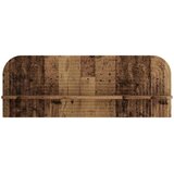  Zidna polica 2 kom. Staro drvo 102 x 13.5 x 37.5 cm | shoptok.hr