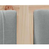  Tapecirani uzglavlje Smeđa 150 cm Masivni bor i tkanina | shoptok.hr