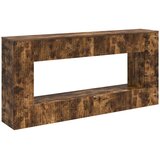  Konzolna stolica Prugasti Dimljeni Hrast 155 x 29 x 74 cm | shoptok.hr