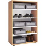 MID.YOU REGAL ZA ČEVLJE barve bukve | Shoptok.si