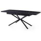 Hanah home Falcon - 2962 BlackWhite Extendable Dining Table | ePonuda.com