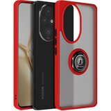 AVIZAR Ohišje za Honor 200 Pro s kovinskim obročkom za video podporo, Rdeča, (5000010286) | Shoptok.si