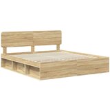  Okvir za krevet Sonoma 200 x 200 cm Čvrsto borovo drvo | shoptok.hr