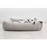 MiaCara Sivi krevet za pse od boucle tkanine 93x120 cm Senso Pebble L – | shoptok.hr