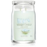 Yankee Candle Clean Cotton dišeča sveča Signature 567 g Cene