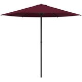 vidaXL Vrtni dežnik 230 x 230 cm Poliester Pravokotna Bordeaux rdeča, (5000251914) | Shoptok.si